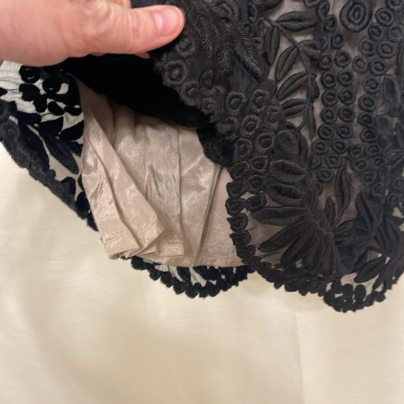 Anthropologie Yoana Baraschi sheer Lace Dress 100% Silk Size 0 - Picture 3 of 8